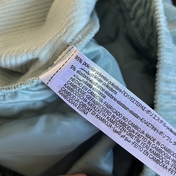 Zara NWT mint green high waisted long chords size L - Picture 5 of 5